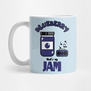Blueberry That’s My Jam Cute Kawaii Mug